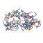 50 Pieces 16G Rainbow Plated Steel Body Piercing Mixed with Nose Ring/Labret/Eyebrow Jewelry/Tongue Ring                        
                                                Quality Choice