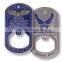 Custom army dog tags/top grade dog tags for outlet
