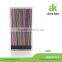 Fashion purple knife stand with multicolor PP strip,knife block