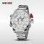 2015 Weide Luxury Brand Watch Men Fashion Watch Quartz Wristwatch Full Steel quartz Special Watch WH2309