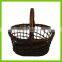 Garden decoration dim sum steamer wicker basket