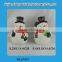 High Quality ceramic salt and pepper shaker for christmas snowman