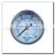 High quality crimped ring all stainless steel back entry pressure gauge