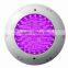 AC/DC12V 18W 2-Wired RF Remote RGB Control Wall Mounted LED Swimming Pool Light ABS Plastic Shell IP68 Salt/Chlorine Waterproof