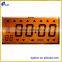 7 segment 6 O'clock viewing angle 3-wire serial interface lcd clock display