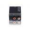 China Factory Digital Optical Coaxial Toslink to Analog R/L Audio Converter