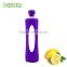 500ml portable glass water bottle with fancy design and high quality but low price