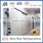 Cold storage room painted steel sliding door