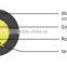 3 meters free sample 24 core FTTH flat drop cable
