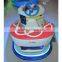Crazy selling colorful kids mini bumper car amusement equipment