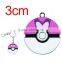 Pokeball keychain pokemon keychain