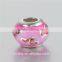 Lovely Fashion Design Pink Color Charm Bead Bracelet