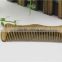 Factory direct wholesale wood moustache hair comb