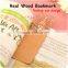 2016 New Promotional Gift Creative Stationery Hollow Out Ultra-thin Wooden Bookmark