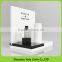 Wooden mdf holder stands acrylic lipstick stand mdf wood cosmetic display for beauty products