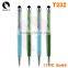 KKPEN Stationery Ballpen 2 in 1 Crystal Stylus Pen Touch Pen