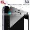 Best 3D Curved White and Black Color Tempered Glass Screen Protector for Iphone 6
