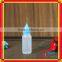 e-liquid bottle pe flat childproof with bottle dropping ldpe 15ml pe with plastic bottle cap