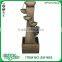 43 Inch Twisted Ladder-shaped Pillars Seven Bowl Fiberglass Fountain