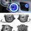 High quality Caravan Urvan NV350 E26 2015 2016 Blue fiber ring LED light fog lamp accessories