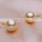 Charming Gray Simulated Pearl Gray Pearl Earrings Wholesale