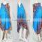 vintage retro thai style HIPPIE BOHO HAWAII FLORAL polka dot butterfly hem umbrella dress PLUS