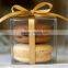 factory offer recyclable clear plastic macaron box