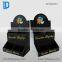 2 tiers counter top display cardboard table display stand with solts