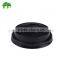 High-quality 8/12oz black buttoned plastic lids for hot cups or coffee cups