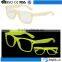 Wholesale designer bulk buy glow in the dark glasses,variety color one dollar night club party sunglasses