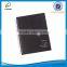 A5 office supply hardcover spiral journal notebook with silver foil stamping