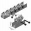 JY-2047|Adjustable roller track |Universial wheel sliding rail | Sliding roller for rail rack easy loading