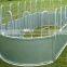 Galvanized pasture feeder