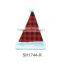 2016 New lattice christmas hats for promotion