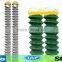 pvc coated green chain link fence for house garden