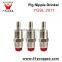 2015high quanlity stainless steel pig nipple drinker with PVC red screw with filter ,nipple drinker for pig