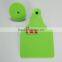 green separated cattle ear tag female tag 78*56 mm male tag 30*30 mm