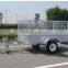 2015 hot sales !8x4 galvanised cage trailers galvanized trailer