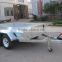 Hot dipped galvanized Tandem Trailer / double axle trailer