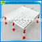 pvc Material and plastic slat type plastic slatted flooring for broiler chicken poultry farms