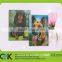 Eco-friendly pvc !Printing irregulare gradient type 3d card with cheap price