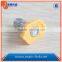 Quick connect spray nozzle with hardened ceramics insert