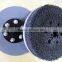 hard abrasive nylon disc brush for cleaning car/machine/floor/runway/window