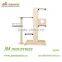 Easy cleaning wooden cat tree scrather
