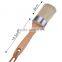 Hot sale oval shape pure bristle waxing brush supplier