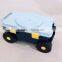 360 Swivel Garden Seat Storage Cart