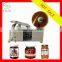 Semi automatic adhesive round bottle labeling machine for wine