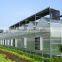 Hot-Dip Galvanized Steel Pipe High Glass Greenhouse For Hydroponic Planting