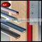 Graphite based Hard rubber strip with pvc shell fireproof intumecsent seal strip with adhesive