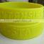 Pulseras de silicona promocional